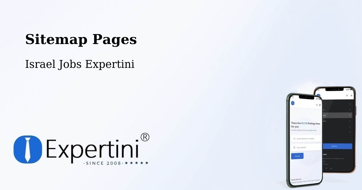 Sitemap Pages - Bnei Brak - Israel Jobs Expertini