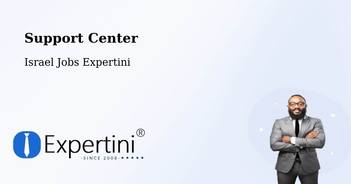 Support Services – Bnei Brak - Israel Jobs Expertini